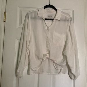 American Eagle Front Tie Shirt